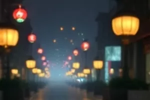 港口老码头上停着一艘熄了灯的旧渔船，远处天空泛白