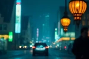 玻璃房里雨水顺着斜顶滑落，桌上摊着一本没合上的笔记本